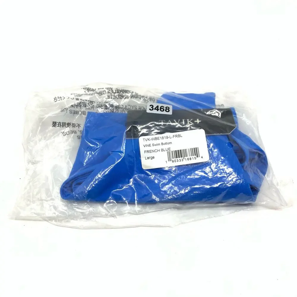 Tavik Vine Swim Bottom French Blue‎ Size Large NEW